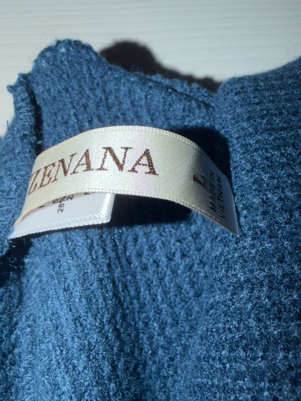 Zenana Textured Knit Matching Lounge Set Top Pants Large NWOT - Picture 4 of 6